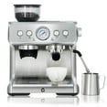 thumbnail image 3 of 20 Bar Espresso Machine with Built-in Grinder, Stainless Steel Coffee Maker with Milk Frother for Ho, 3 of 7