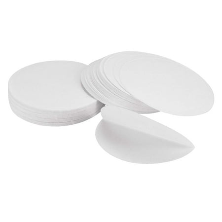 

NUOLUX 100 Sheets Qualitative Filter Paper Round Oil Test Paper Filter Discs for Labs