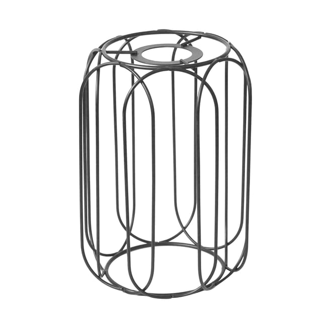 lámpara colgante metal con jaula, ideal para decoración del hogar, dormitorio, hotel, oficina , soporte lámpara jaula