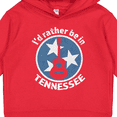 thumbnail image 3 of Inktastic I'd Rather Be in Tennessee Toddler Hoodie, 3 of 4
