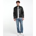 thumbnail image 2 of AZoiNM Men's Faux Leather Jacket Casual Motorcycle Biker Coat Stand Collar Zip Front Lightweight Fashion Outerwear with Zipper Pockets, 2 of 13