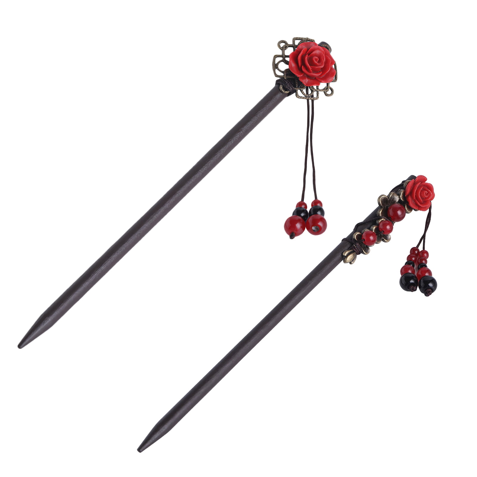 Hair Stick Chinese Wooden Hairpin Retro Hair Chopsticks Handmade Hair