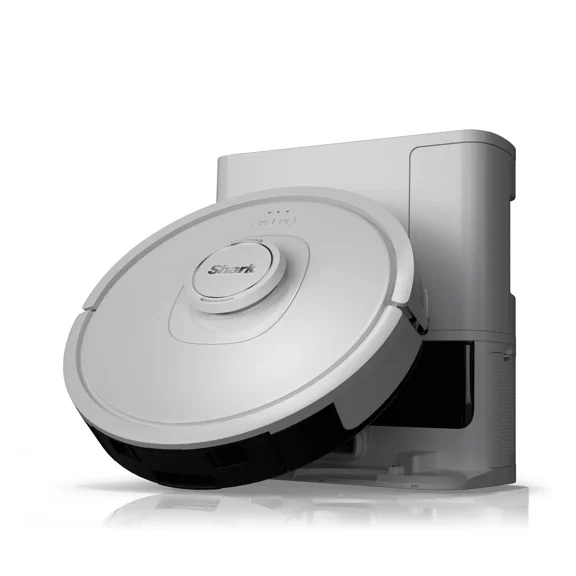 Pre-Owned Shark Matrix Robot Vacuum, Pet Friendly, Multi-Surface Cleaning, Bagless 60 Day Capacity Base, Self Emptying, Home Mapping, RV2302AE