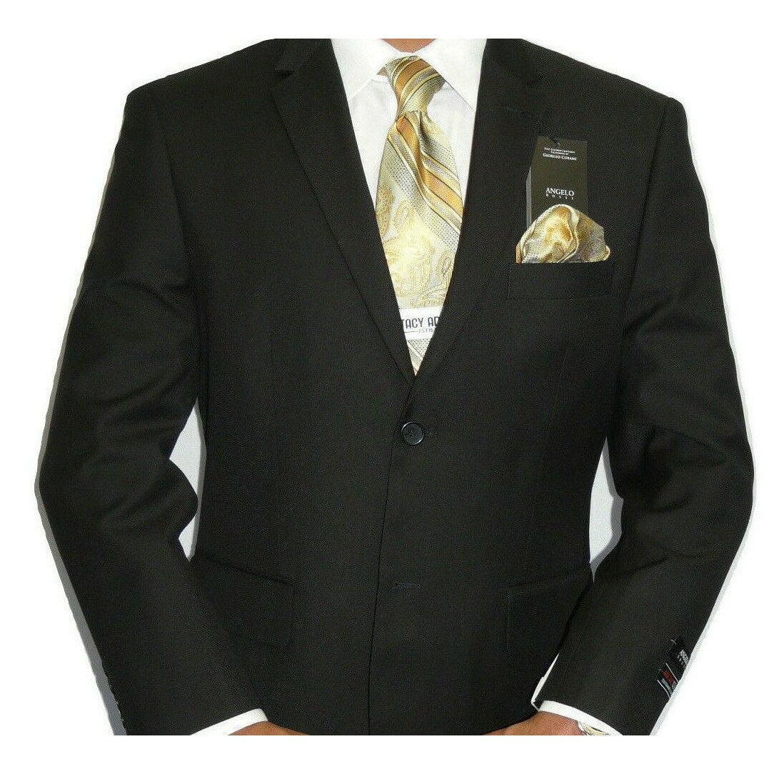Angelo Rossi Grey Modern Fit Suit 
