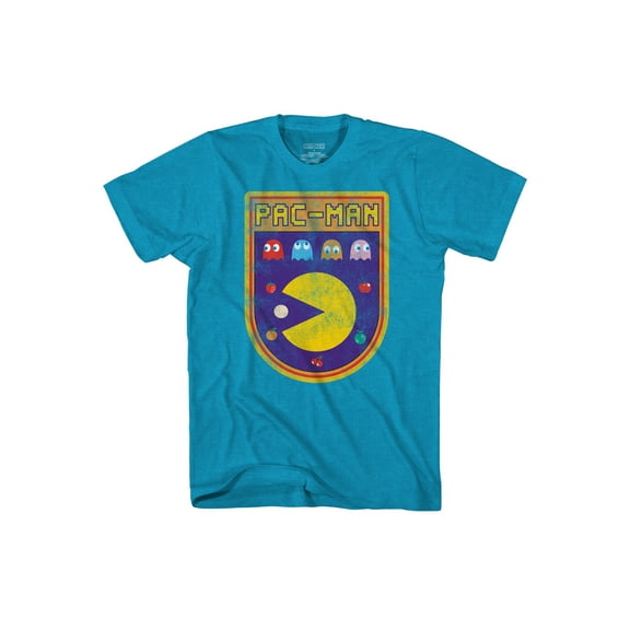 Pac-Man Boys Short Sleeve T-Shirt , Sizes 4-18