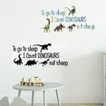 thumbnail image 6 of Wall Stickers Go To Bed Dinosaurs Are Not Sheep Wall Stickers Children'S Room Layout Stickers, Home Wall Stickers, 6 of 7