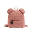 thumbnail image 2 of Ycandiee Plush Backpack, Cute Fuzzy Bear Ears Backpack, Ear Backpack, Soft Fluffy Casual Daypack, Mini Shoulder Bag Purse Gifts, 2 of 6