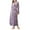 Purple, variant on Wiyuqeen Mens Womens Fleece Robe Terry Cloth Plush Soft Warm Long Bathrobe Unisex Flannel Shawl Collar Pajamas Couple Fashion Long Sleeve Sleepwear