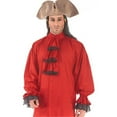 thumbnail image 1 of The Pirate Dressing C1086 Colonial Shirt- Red - Extra Large, 1 of 1
