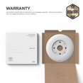 thumbnail image 2 of elago Wall Plate Cover Designed for Google Nest thermostat Wall Plate (Matte White) - Compatible with Nest Learning Thermostat 1st/2nd/3rd Generation, Matt Finish [US Patent Registered] elago NA, 2 of 5