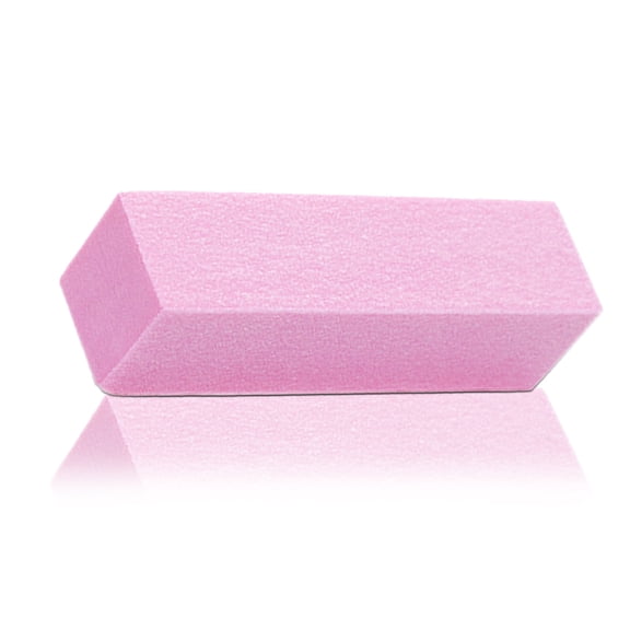Seitruly 10 unidades/juego de limas de uñas lavables, bloque de pulido resistente de doble cara, herramienta de manicura para decoración de uñas, Juegos de manicura Rosado Seitruly MJ12487-02