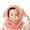 Pink, variant on QQAMB Baby Girls Boys Winter Hat Scarf Earflap Hoodie Scarves Skull Cap
