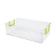 thumbnail image 1 of 1 caja organizadora de plástico para refrigerador, caja de almacenamiento para frutas y bebidas, 1 of 6