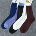 thumbnail image 2 of 5 Pairs Men's Ultra Thin Socks Sheer Casual Sock Dress Socks, 2 of 5