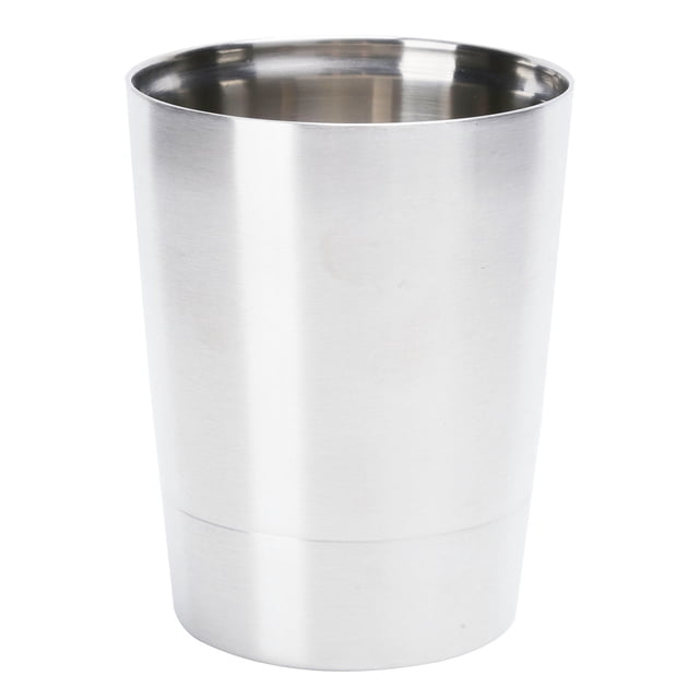 Tasse à Café 304 en Acier Inoxydable Double Couche Miroir Finition Extérieure Portable Tasse à Eau 263ml S
