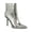 Silver TPU, variant on Womens Holand Patent Pointed Toe Booties