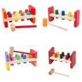 thumbnail image 1 of Piling Table 6-12 Months1-2 Years Old Baby Puzzle Early Education Infants and Young Children Fun Beating Table Wooden Toys heqiyong toy, 1 of 2