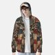 thumbnail image 2 of Balery American Flag Deer Art Sudadera ligera de manga larga con capucha y protección solar UPF 50+ para hombre y mujer, ideal para pesca y running-Small, 2 of 7