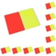 thumbnail image 2 of Vogacara Juego de 2 unidades de tarjetas rectangulares de árbitro de fútbol, ​​juego portátil de deporte, tarjetas de PVC rojas y uno 10piezas, 2 of 6