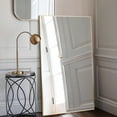 NeuType 51" x 32" Gold Modern Full Length Mirror