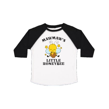 

Inktastic Cute Bee Mawmaw s Little Honeybee with Stars Gift Toddler Boy or Toddler Girl T-Shirt