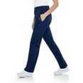 thumbnail image 3 of Landau Essentials Relaxed Fit 2-Pocket Elastic Scrub Pants for Women 8320, 3 of 6