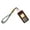 Yellow gray, variant on Stress Relief Keychain Press Button Fidgets Toy For Anxieties Portable Anti Lost Phone Strap Gift ABS Metal Design