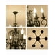 thumbnail image 2 of Lamparas Xtellar De Colgantes Techo Vintage Para Sala Recamara 6 Luces Color Negro, 2 of 5