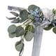 thumbnail image 2 of Respaldo de silla con flores artificiales burdeos y azul marino para boda rústica artificial, 2 of 3