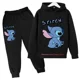 thumbnail image 2 of Conjunto de 2 piezas de ropa con capucha de punto para niños, sudadera informal de manga larga para niñas y pantalones, conjuntos para ropa de bebé niño, 2 of 5