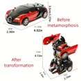 thumbnail image 3 of Coche De Juguete Para Niños Hit One Button Transform Police Car Race Car Boy Darling Car Toy King Kong Off-road Model, 3 of 4