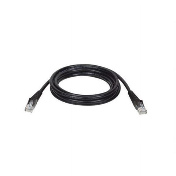Black Snagless Molded Patch Cable