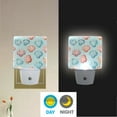 thumbnail image 5 of Pastel Colors Shells Night Light 2 Pack LED Nightlight Plug into Wall Dusk to Dawn Sensor Soft White, 5 of 7