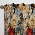 thumbnail image 5 of Designart "Floral Symphony Delicacy I" Botanical Traditional Curtain, Floral Single Panel, 5 of 6
