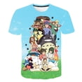 thumbnail image 2 of Summer Classic Totoro Anime T-Shirts & Prints Men's Casual T-Shirts Kawaii Cartoon Graphics Funny Harajuku O-Neck Short Sleeves4T Gong Bohan LED, 2 of 2