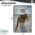 thumbnail image 4 of Stupell Industries Day Dreaming Summer Beach Black Framed Giclee Art, design by Imagine It Images, 4 of 9