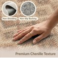 thumbnail image 6 of ODIKA 9'x12' Washable Area Rug Non-Slip, Chair-Friendly Geometric Interlocking Shapes Faded Vintage Contemporary Assorted for Dining Room, Basement, Large Office, 6 of 7