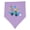 Lavender and Pink, variant on Inktastic Happy 1st Birthday Blue Racing Car Baby Bandana Bib