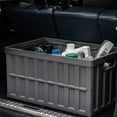 thumbnail image 2 of 64L Collapsible Storage Bins with Lids Plastic Storage Containers for Organizing Stackable Storage Box Large Heavy Duty Utility Crates, 2 Packs, 2 of 7