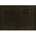thumbnail image 1 of Ahgly Company Indoor Rectangle Abstract Brown Contemporary Area Rugs, 8' x 10', 1 of 4