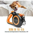 thumbnail image 6 of Mighty Paw Retractable Dog Leash with 1 Touch Lock, Extra Durable Nylon Leash, No Slip Grip, Reflective Stitching, Ideal Dog Leashes for Everyday Use, 6 of 9