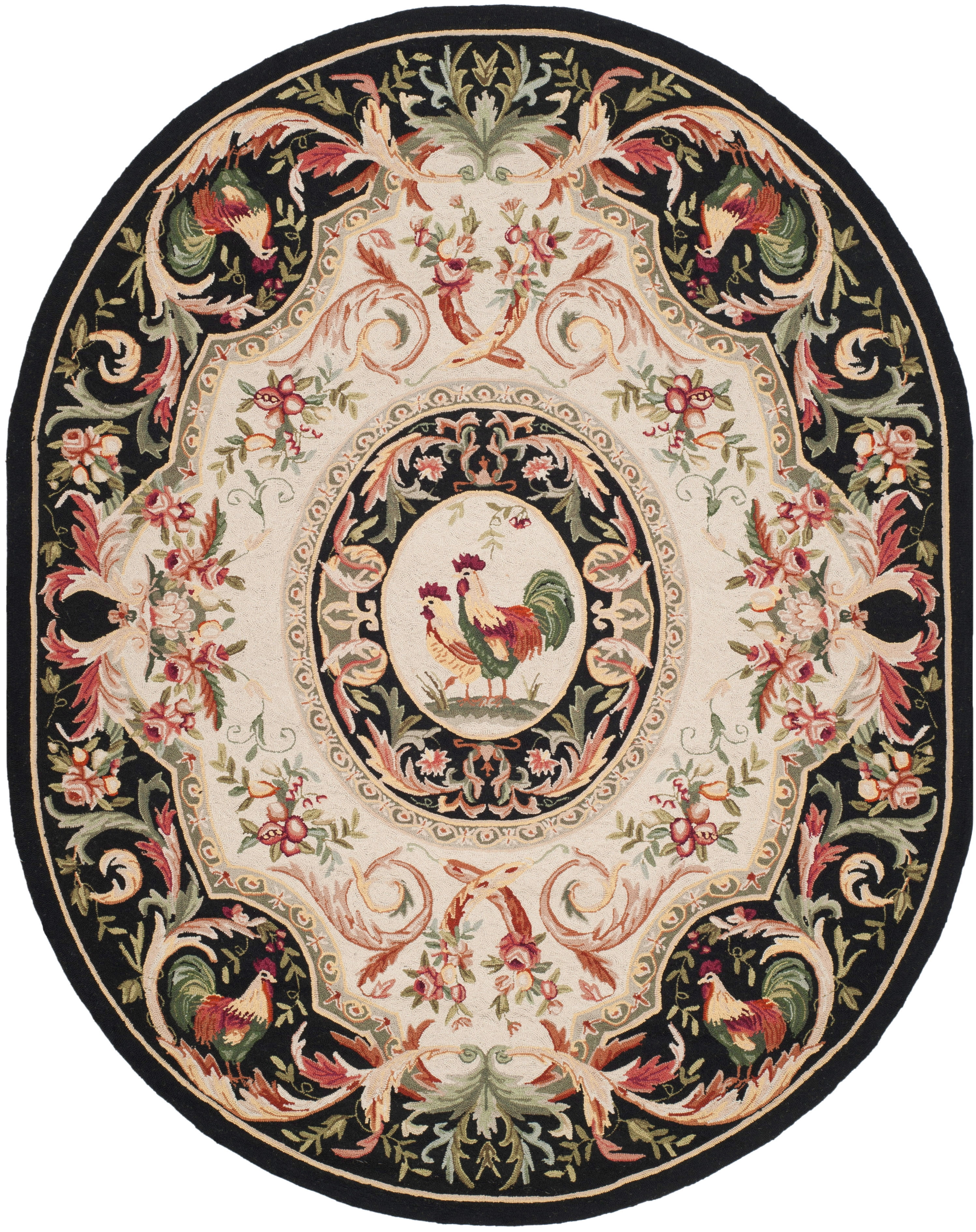 Safavieh Chelsea Elinor Rooster Novelty Area Rug or Runner Walmart