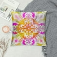 thumbnail image 2 of Nawypu  Bohemian Floral Cushion Covers, Boho Throw Pillow Covers Yellow Purple Ombre Flowers Pillow Covers,Retro Ethnic Design Persian Tribal Pattern Cushion Cases Waterproof, 2 of 5