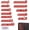 Red, variant on Toolbox Labels, 15 Pack Name Tags with Storage Case, Ideal for Garage & Workshop Organization, Fits Cabinets, Drawers, Mechanic Carts, Easy to Remove and