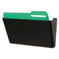 thumbnail image 2 of Wall File, Add-On Pocket, Plastic, Black | Bundle of 5 Each, 2 of 2
