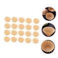 thumbnail image 4 of SHOWERORO 50 Sheets Coffee Filter Cup for Drip Coffee Makers in Light Brown and Cake Wave Shape, 4 of 8
