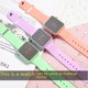 thumbnail image 5 of Reloj de pulsera con espejo cuadrado LED cuadrado Reloj de pulsera de moda para estudiantes de secundaria, hombres y mujeres, regalo informal, 5 of 5