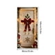 thumbnail image 3 of Hogar y cocina, Decoración del hogar, Navidad, cubierta de puerta, guirnalda colgante, pancartas, telones de fondo, decoración de pared, cubierta colgante para puerta navideña, invierno, año 73 x 35 p, 3 of 7
