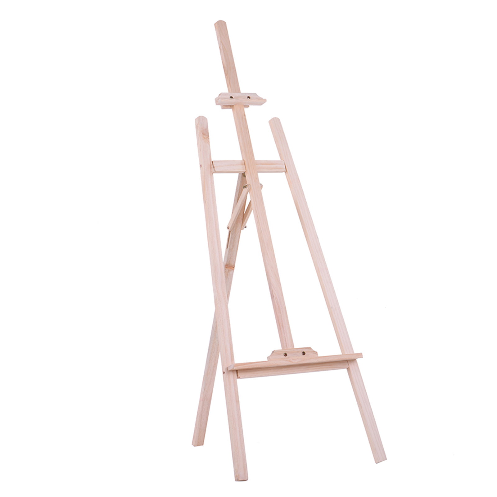 Painting Holder,Pine Wood 150cm/59 Inch Tall Adjustable Durable Art Artist Easel Sketch Drawing Stand Display Canvas Easel for Painting Sketching Display Exhibition Wedding 