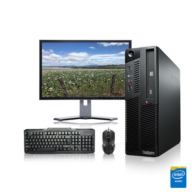 Refurbished Lenovo ThinkCentre Desktop Computer 2.9 GHz Core i3 Tower